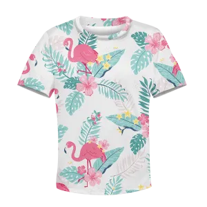 CUTE Flamingo Kid Custom Cosplay Hoodies Apparel