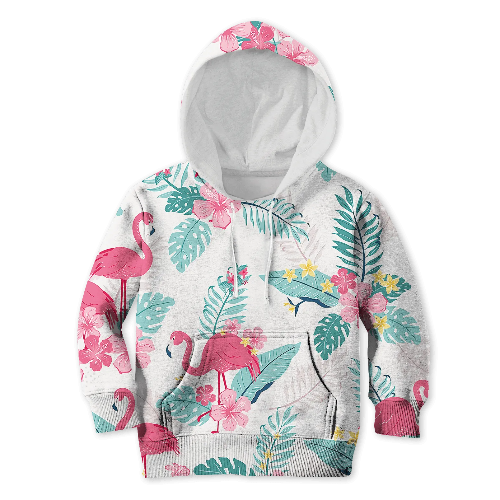 CUTE Flamingo Kid Custom Cosplay Hoodies Apparel
