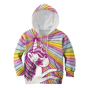 Cute Unicorn Custom Cosplay Kid Hoodie