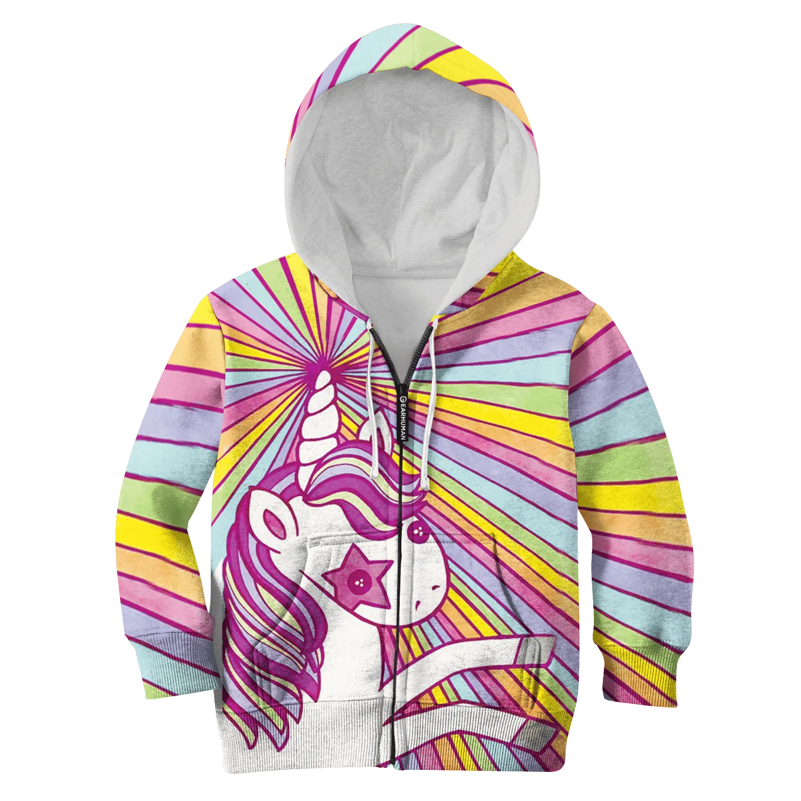 Cute Unicorn Custom Cosplay Kid Hoodie