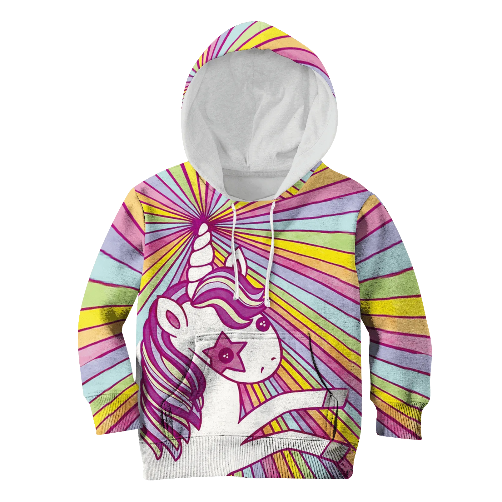 Cute Unicorn Custom Cosplay Kid Hoodie