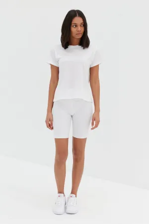 Cycle Shorts - White