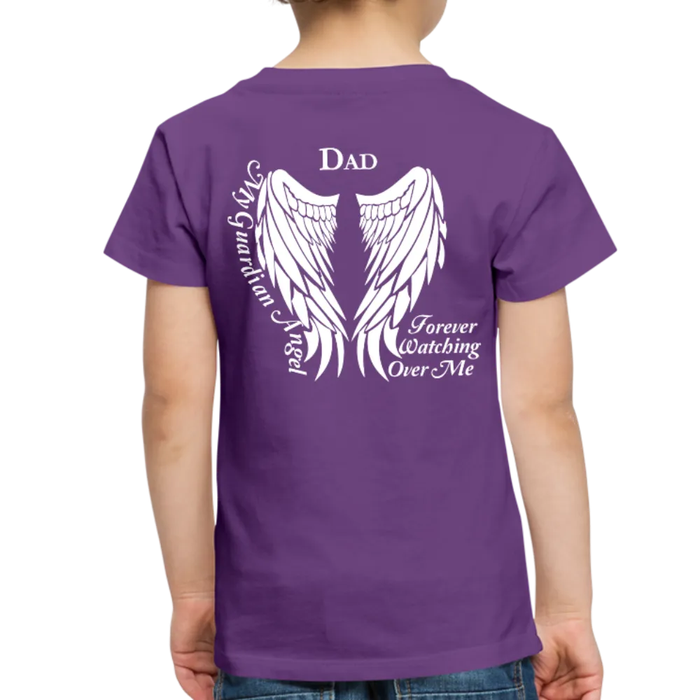Dad Guardian Angel Toddler Premium T-Shirt (CK1452)
