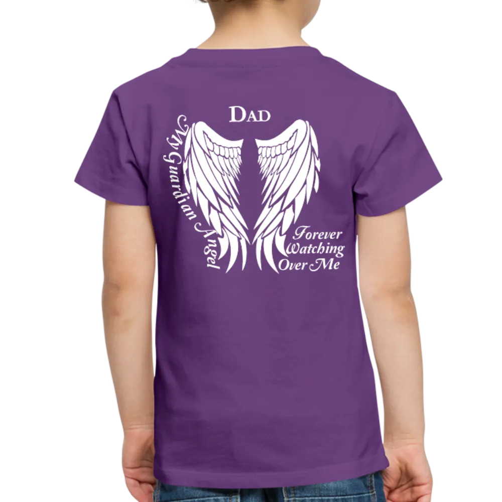 Dad Guardian Angel Toddler Premium T-Shirt (CK1452)