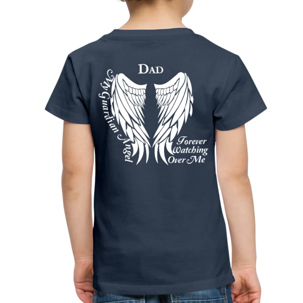 Dad Guardian Angel Toddler Premium T-Shirt (CK1452)