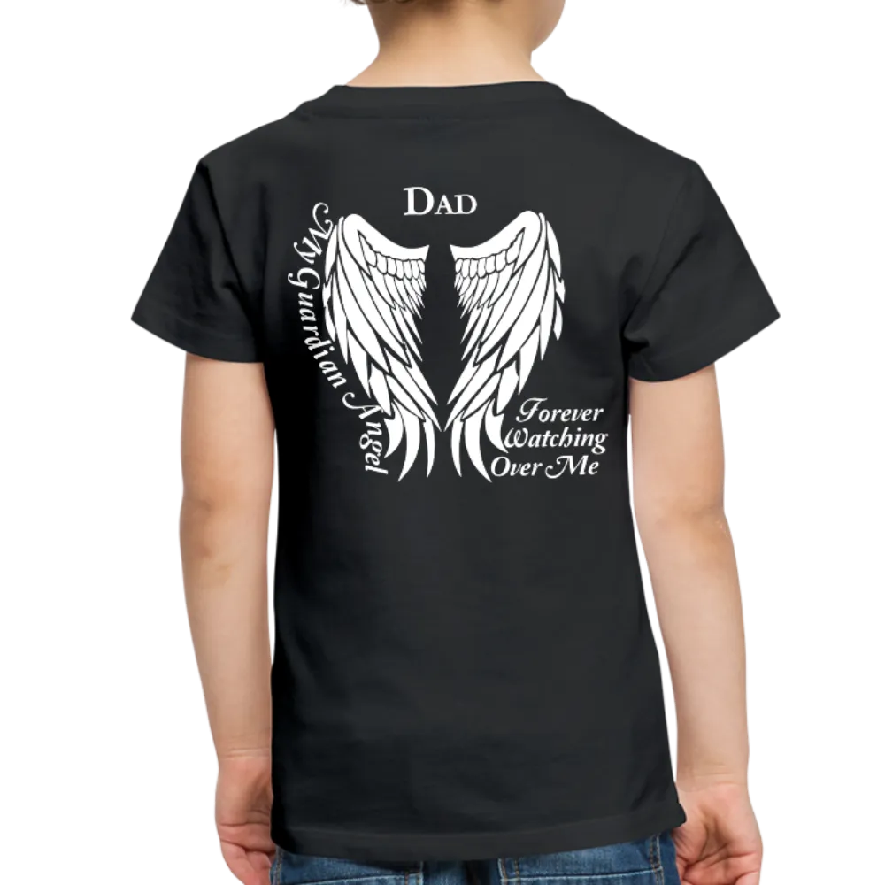 Dad Guardian Angel Toddler Premium T-Shirt (CK1452)