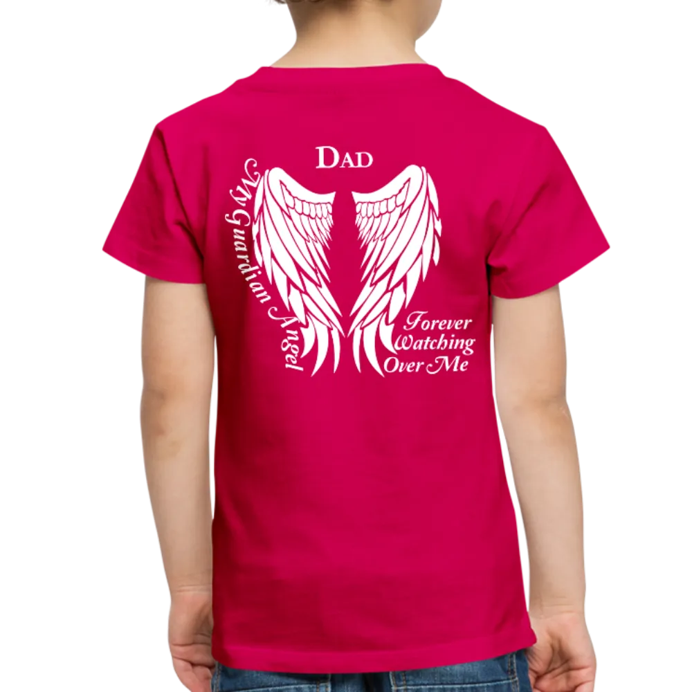 Dad Guardian Angel Toddler Premium T-Shirt (CK1452)