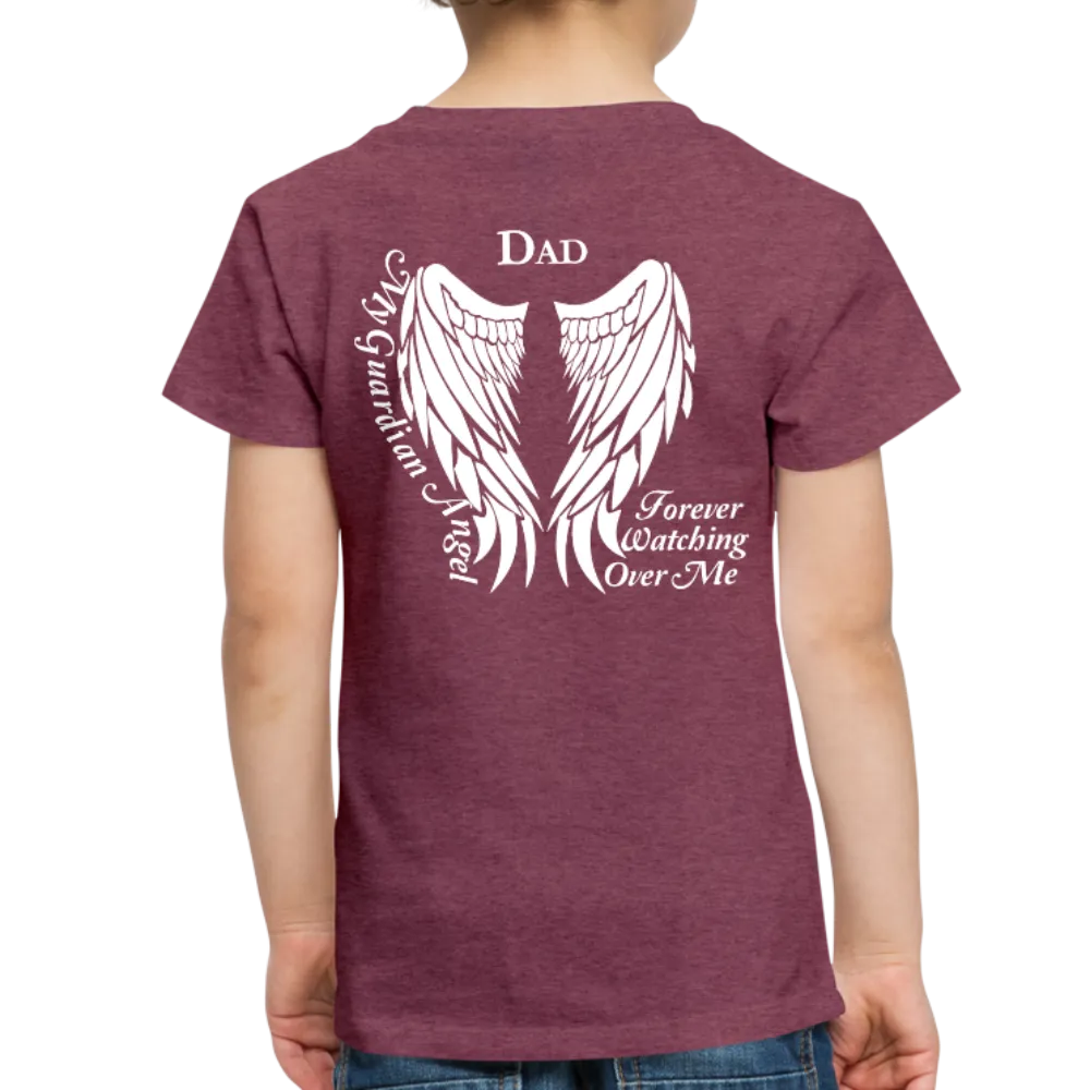 Dad Guardian Angel Toddler Premium T-Shirt (CK1452)