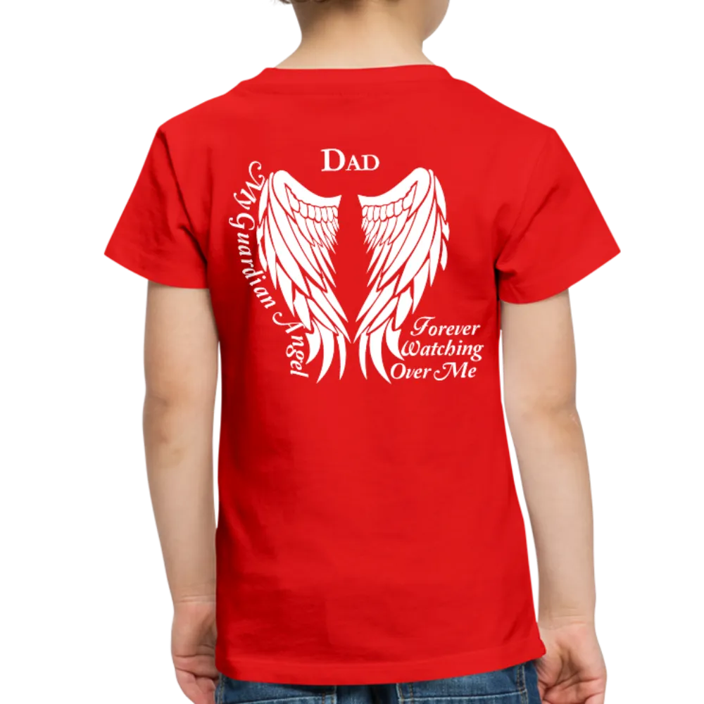 Dad Guardian Angel Toddler Premium T-Shirt (CK1452)