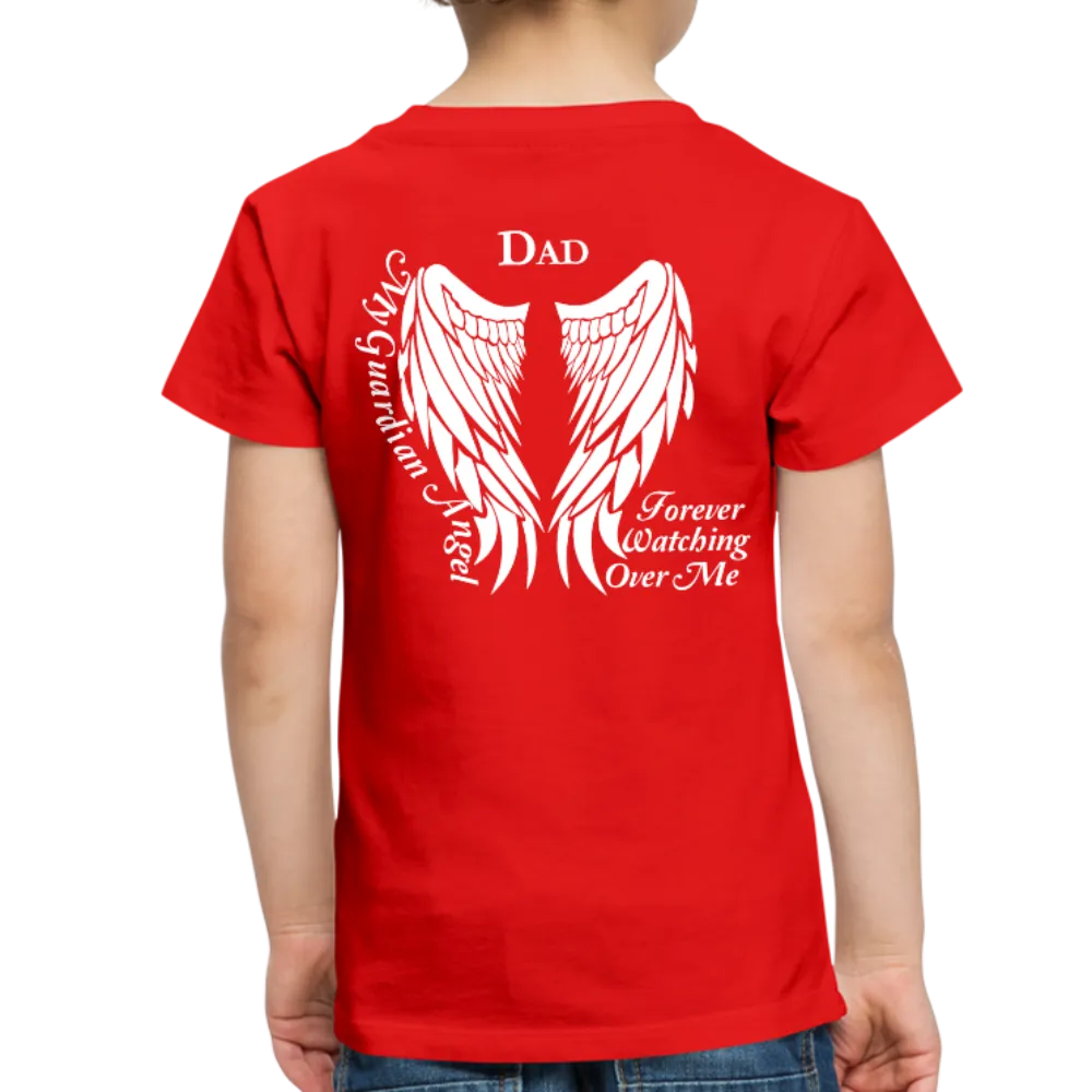 Dad Guardian Angel Toddler Premium T-Shirt (CK1452)