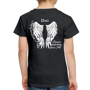 Dad Guardian Angel Toddler Premium T-Shirt (CK1452)