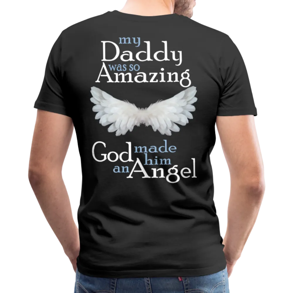 Daddy Amazing Angel Men's Premium T-Shirt (CK1488)