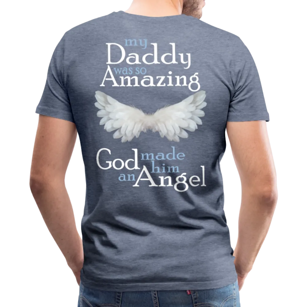 Daddy Amazing Angel Men's Premium T-Shirt (CK1488)