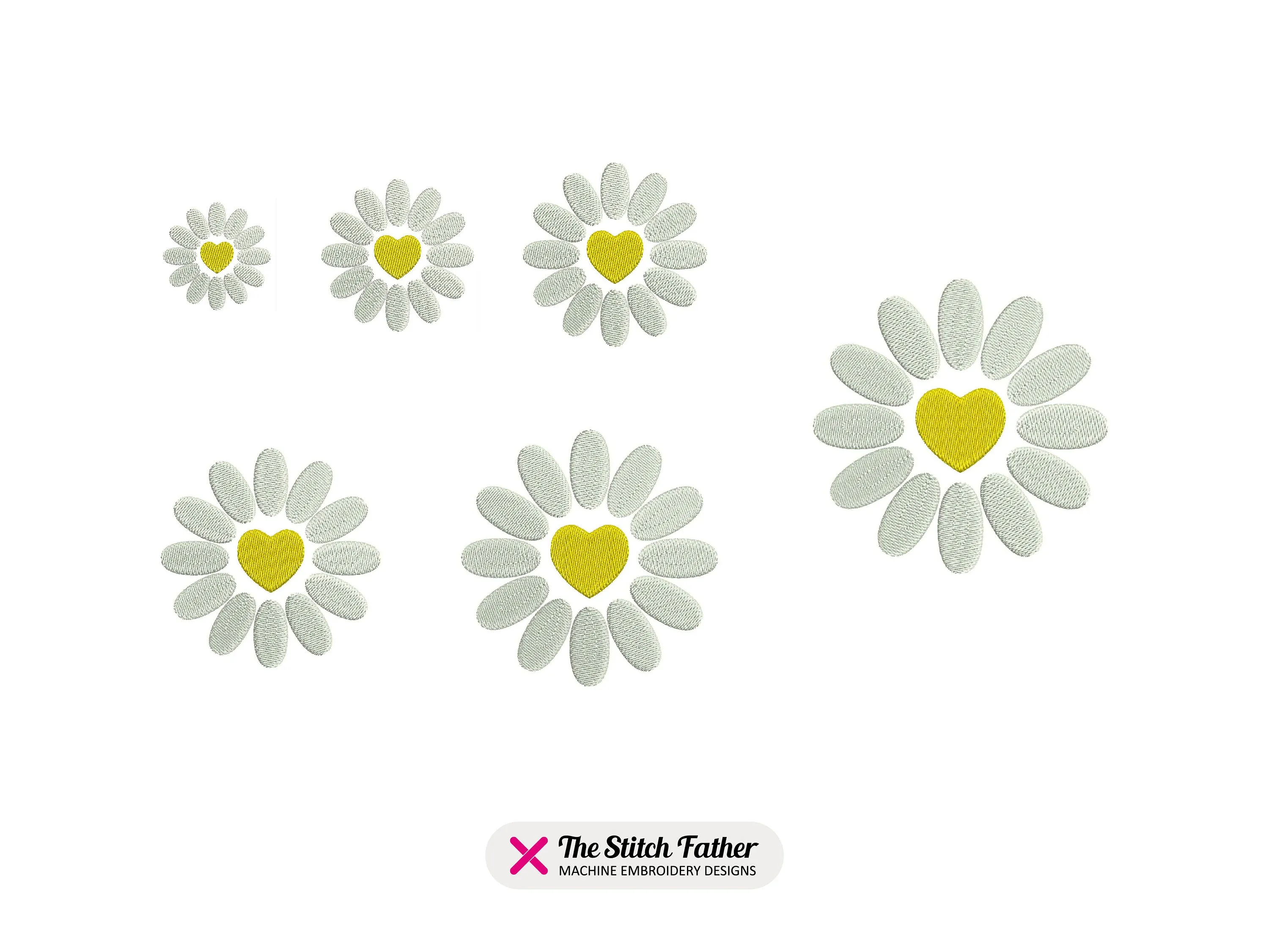 Daisy with Heart