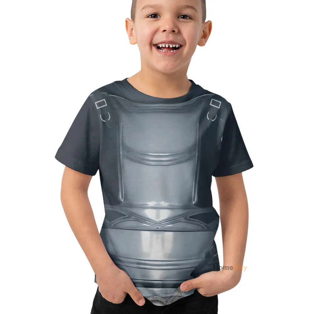 Darth Revan Custom Cosplay Costume Kid Tshirt QT208475Tf