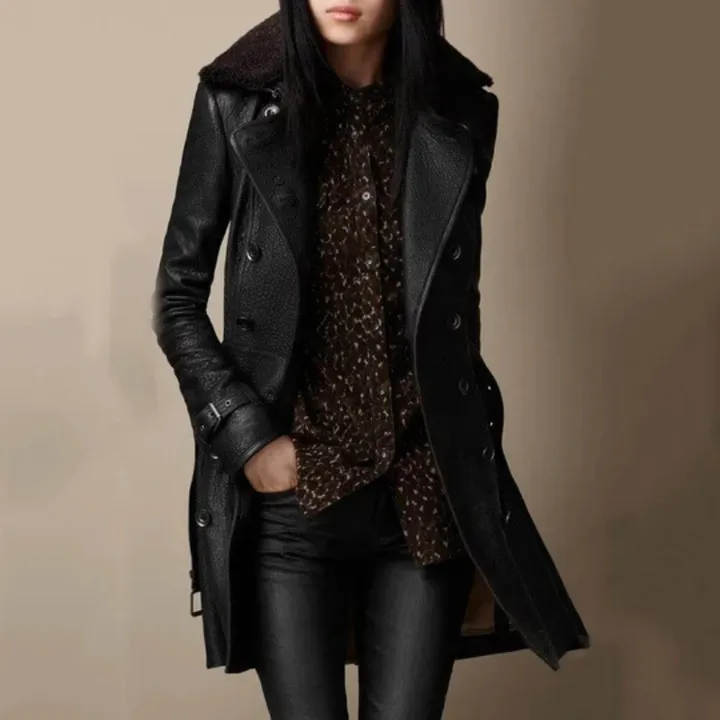 Davina | elegant luxury trench coat for women