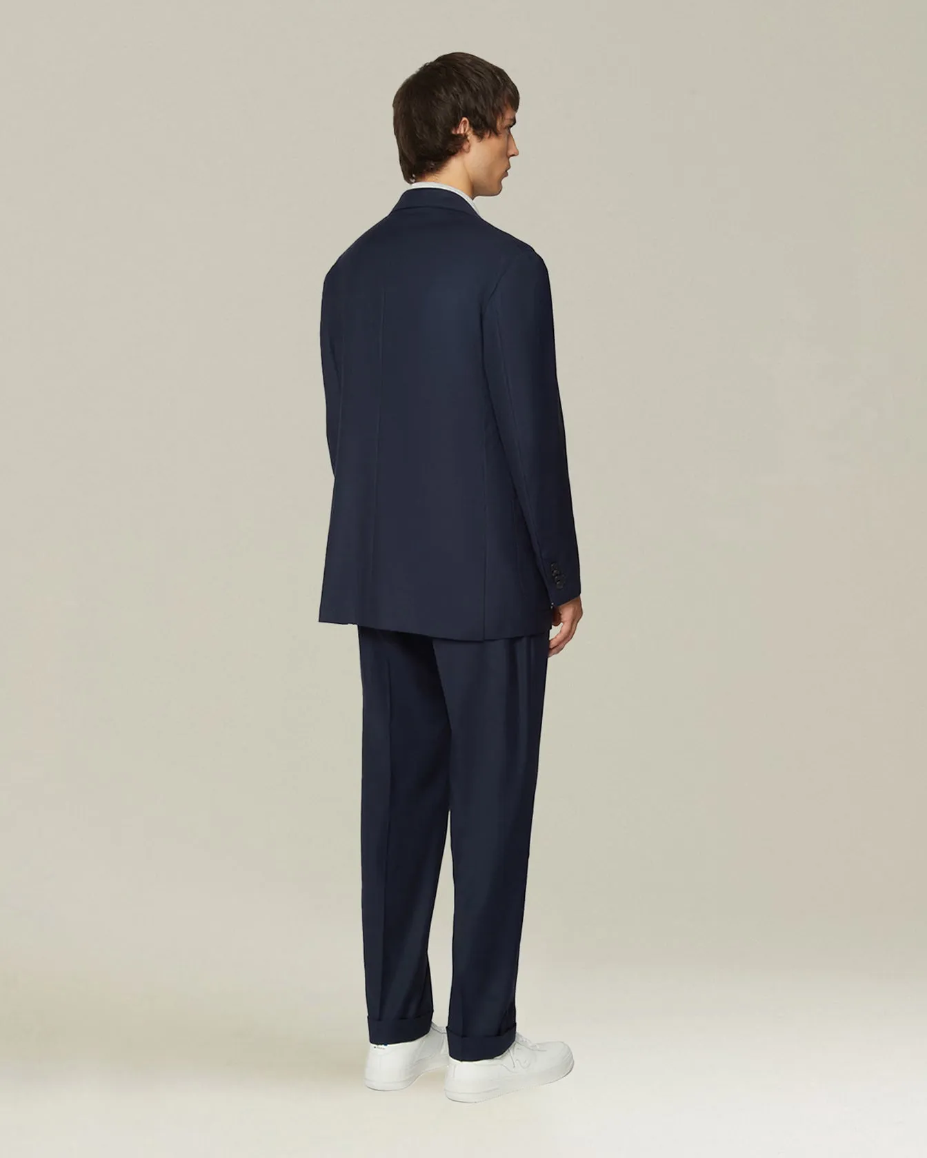 DECONSTRUCTED WOOL DRESS