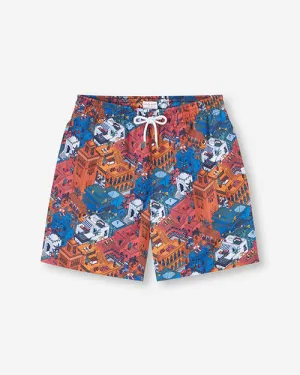 DEREK ROSE | Maui 60 Swim Shorts | Multi Color