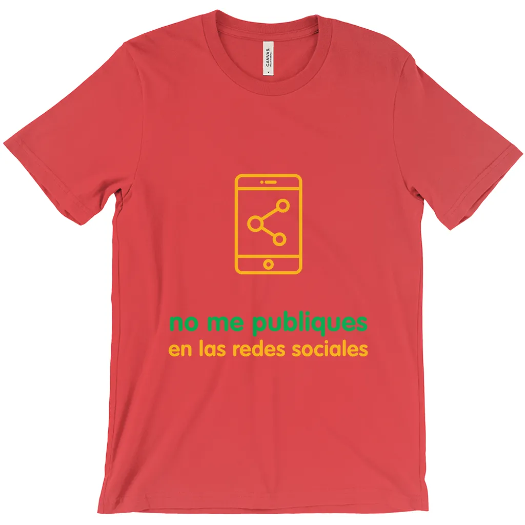 Don't Post Adult T-Shirts (Spanish)