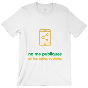 Don't Post Adult T-Shirts (Spanish)
