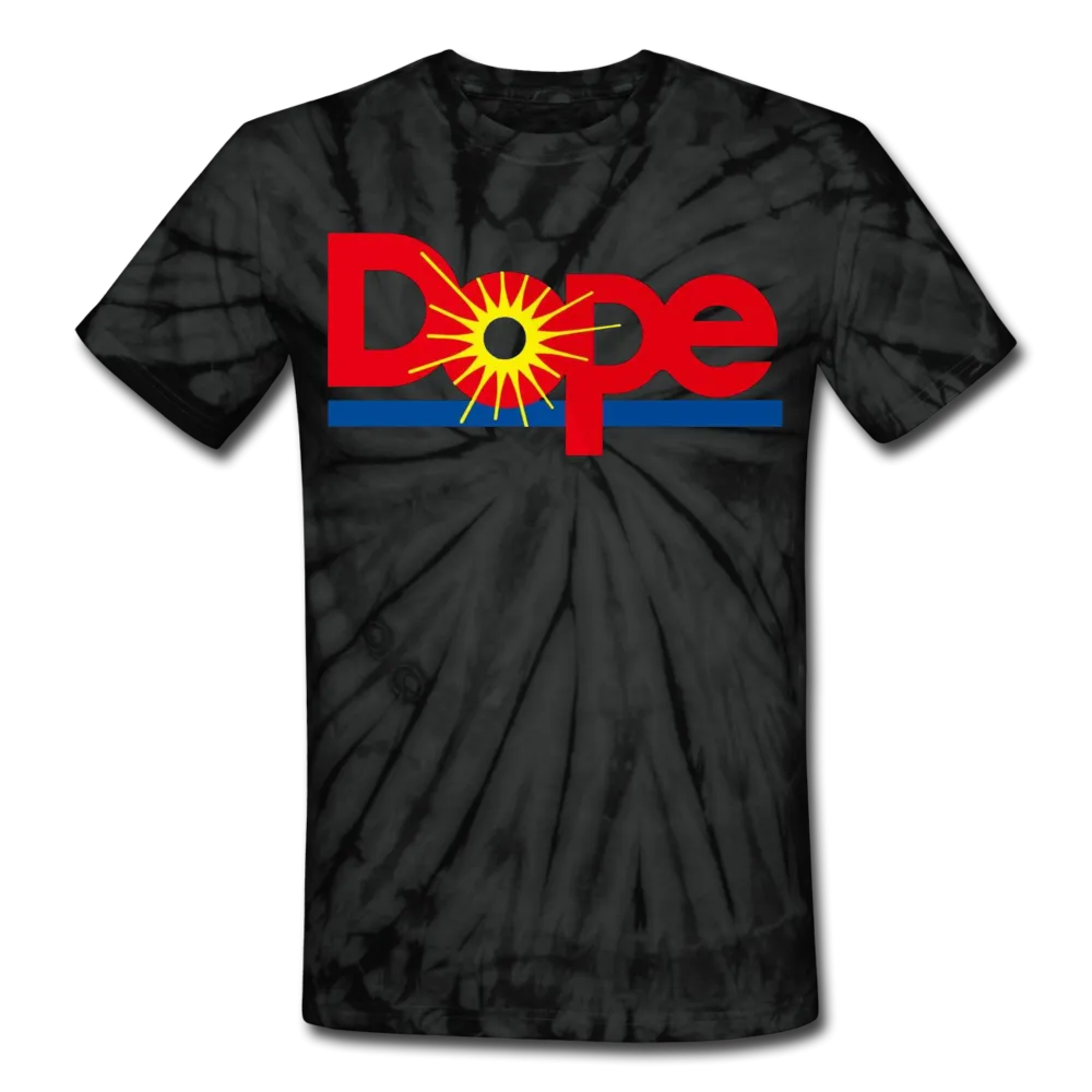 Dope Dole Juice Tie Dyed Men's /Unisex Premium Adult T-Shirt