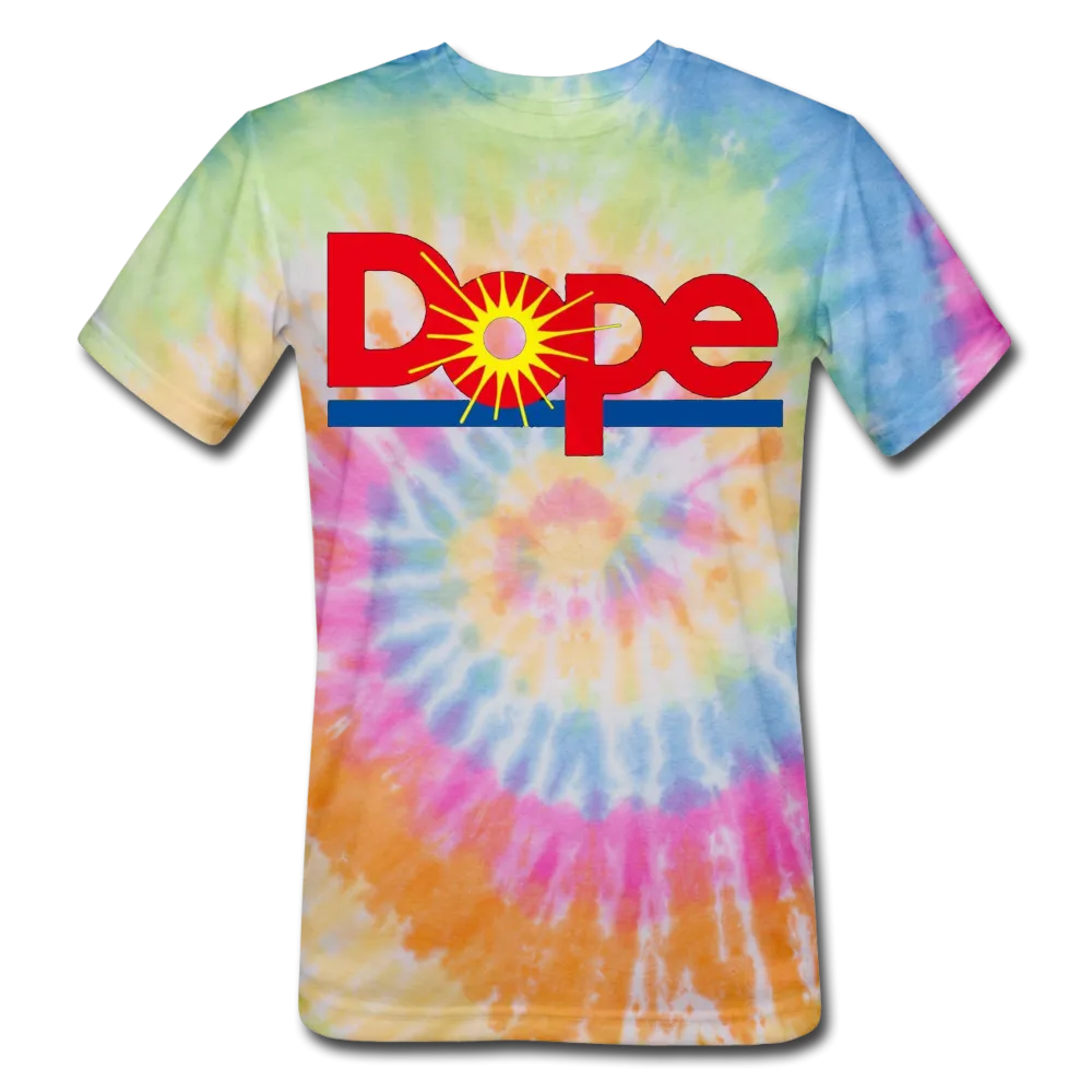 Dope Dole Juice Tie Dyed Men's /Unisex Premium Adult T-Shirt