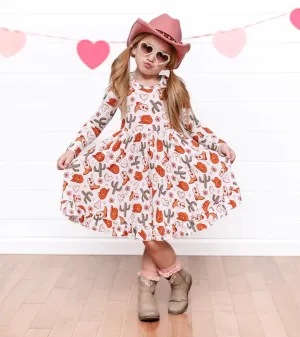 Dream Big Little Co Wild At Heart Dream Ruffle Dress