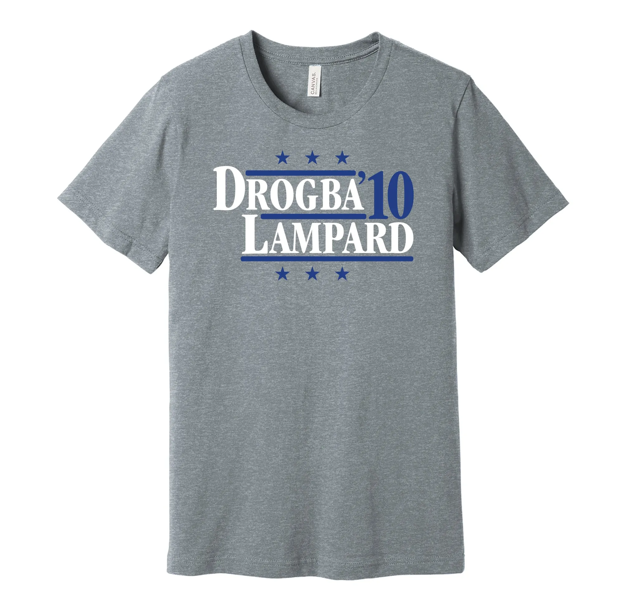 Drogba & Lampard '10 - London Football Legends Political Campaign Parody T-Shirt - Hyper Than Hype Shirts