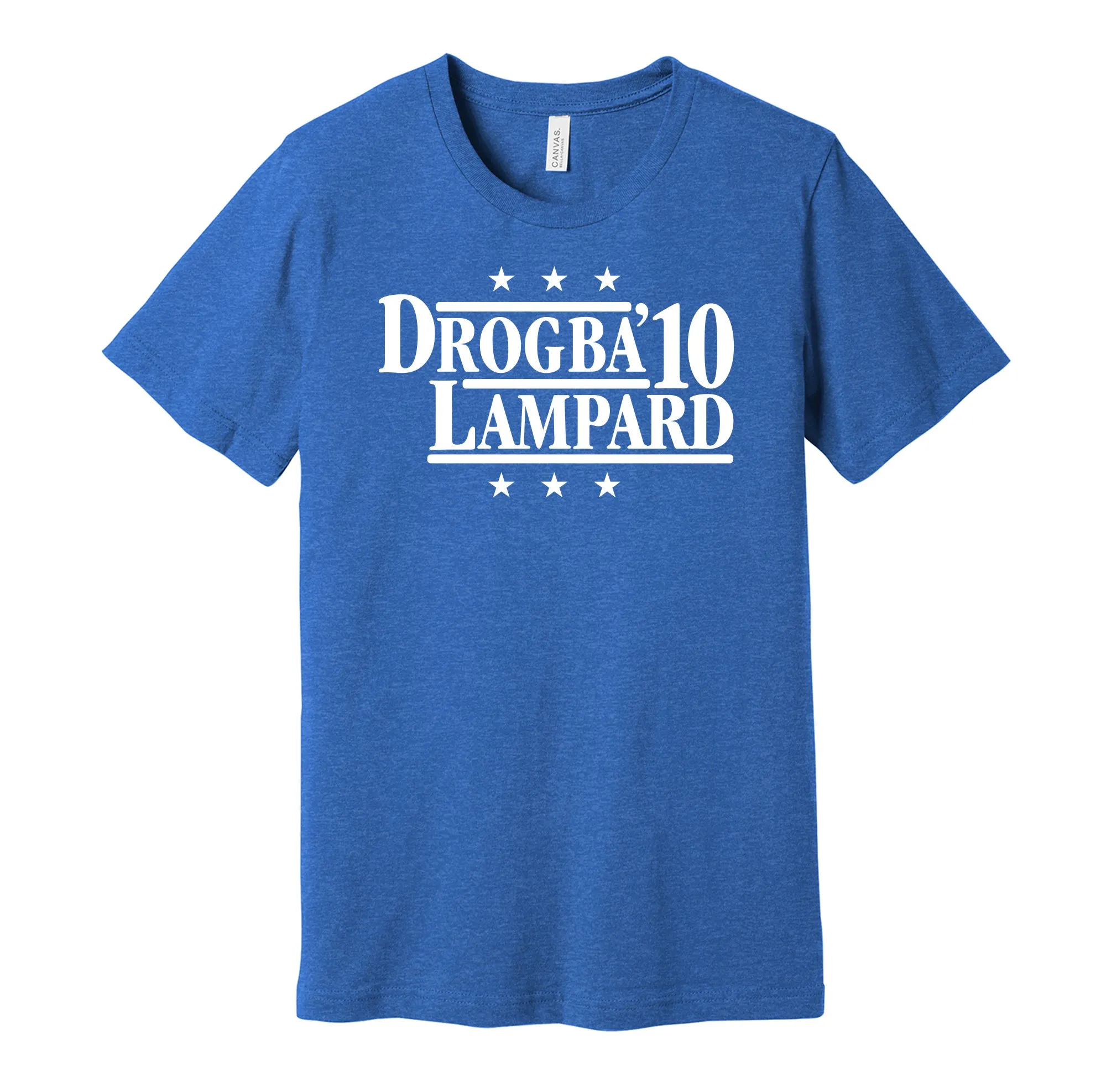 Drogba & Lampard '10 - London Football Legends Political Campaign Parody T-Shirt - Hyper Than Hype Shirts