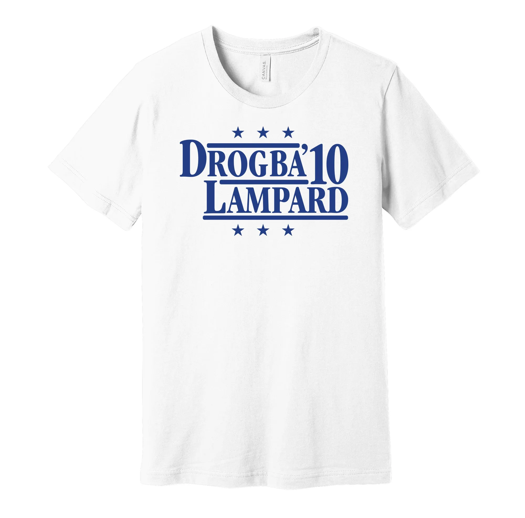 Drogba & Lampard '10 - London Football Legends Political Campaign Parody T-Shirt - Hyper Than Hype Shirts