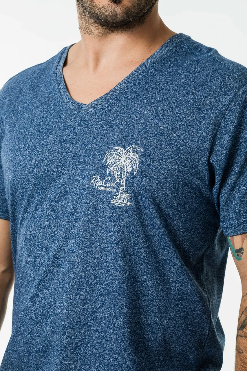 Easy Palm V Neck Tee
