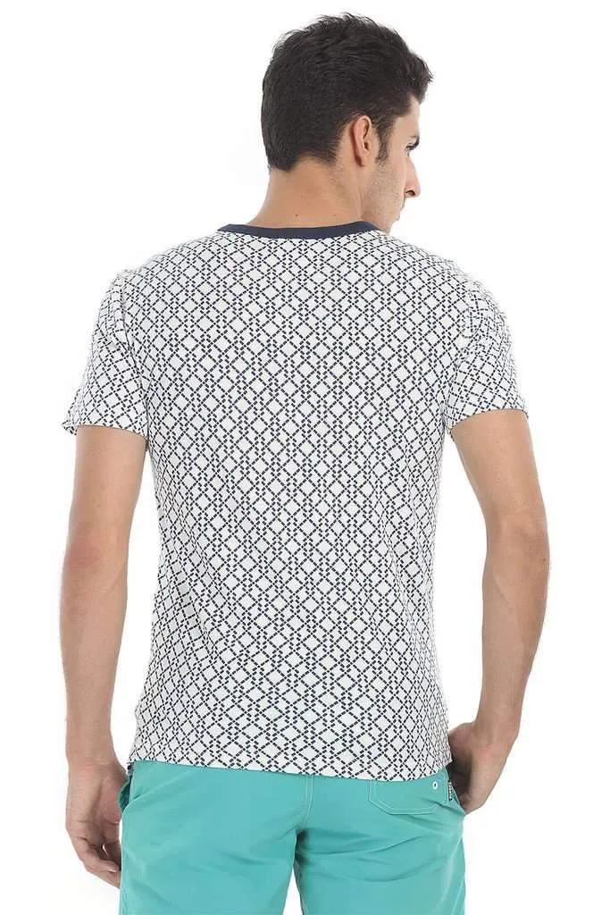 Easy Summer Printed Crew Neck Tee