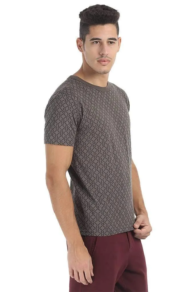 Easy Summer Printed Crew Neck Tee