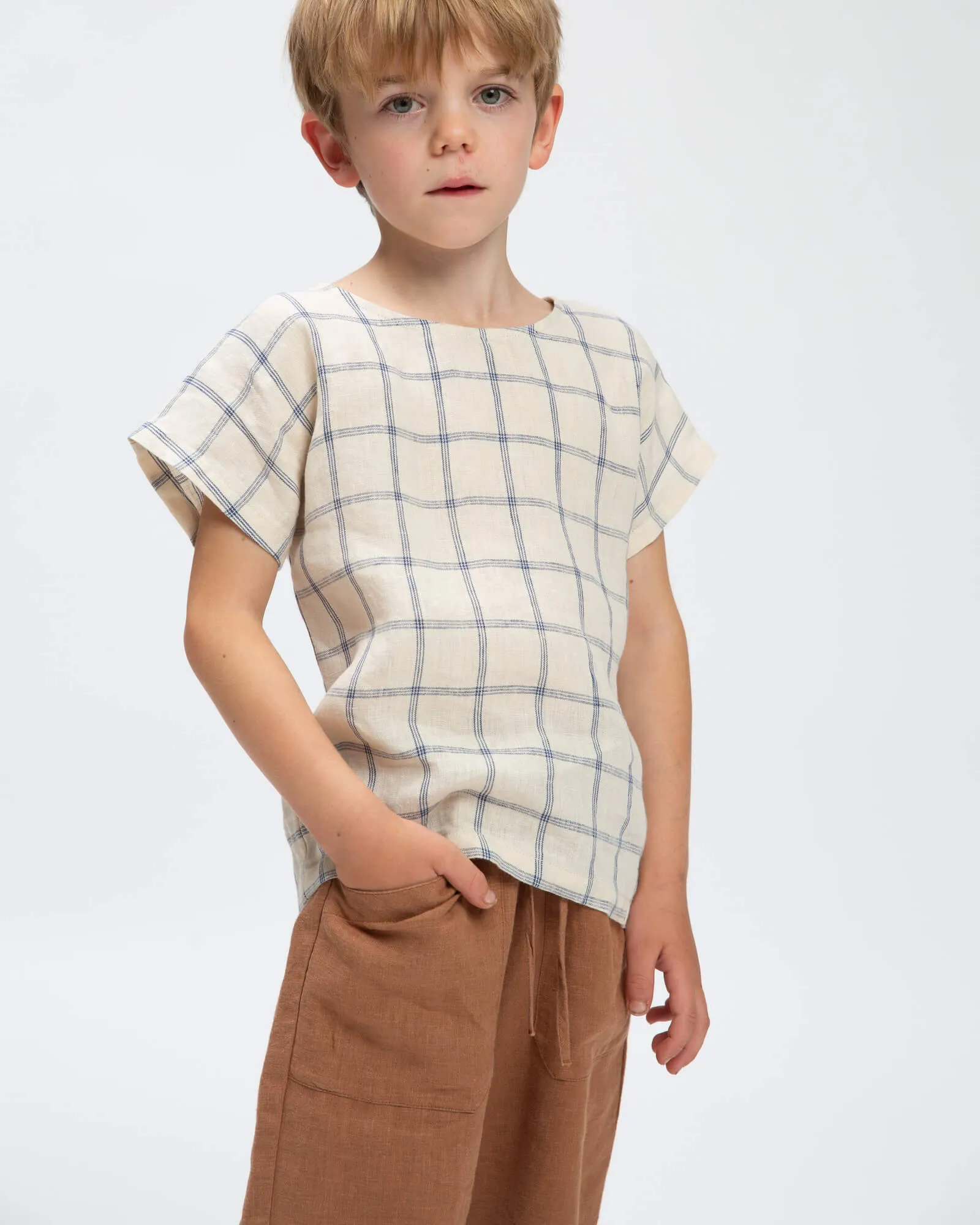 Easy T-Shirt blue net