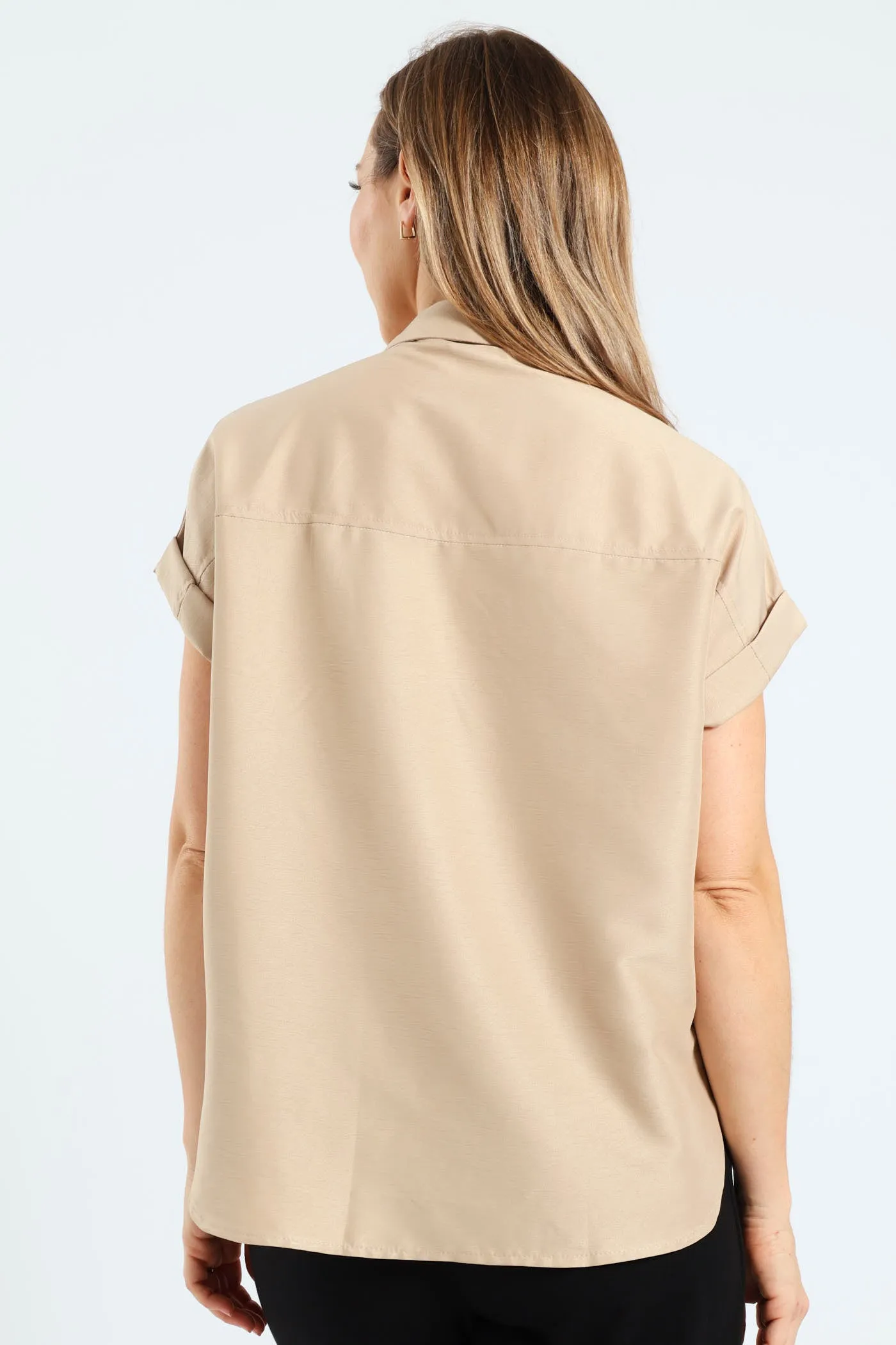 Easy Wearing Shirt - Hazelnut