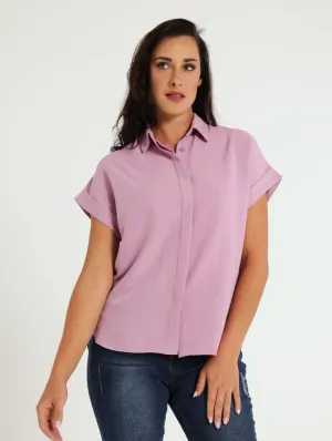 Easy Wearing Shirt - Mauve
