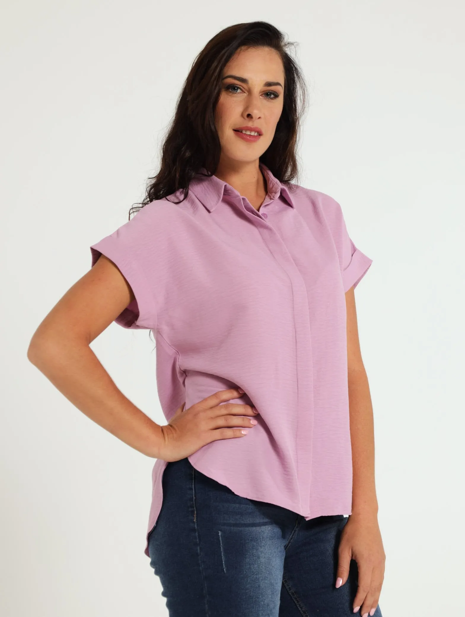 Easy Wearing Shirt - Mauve