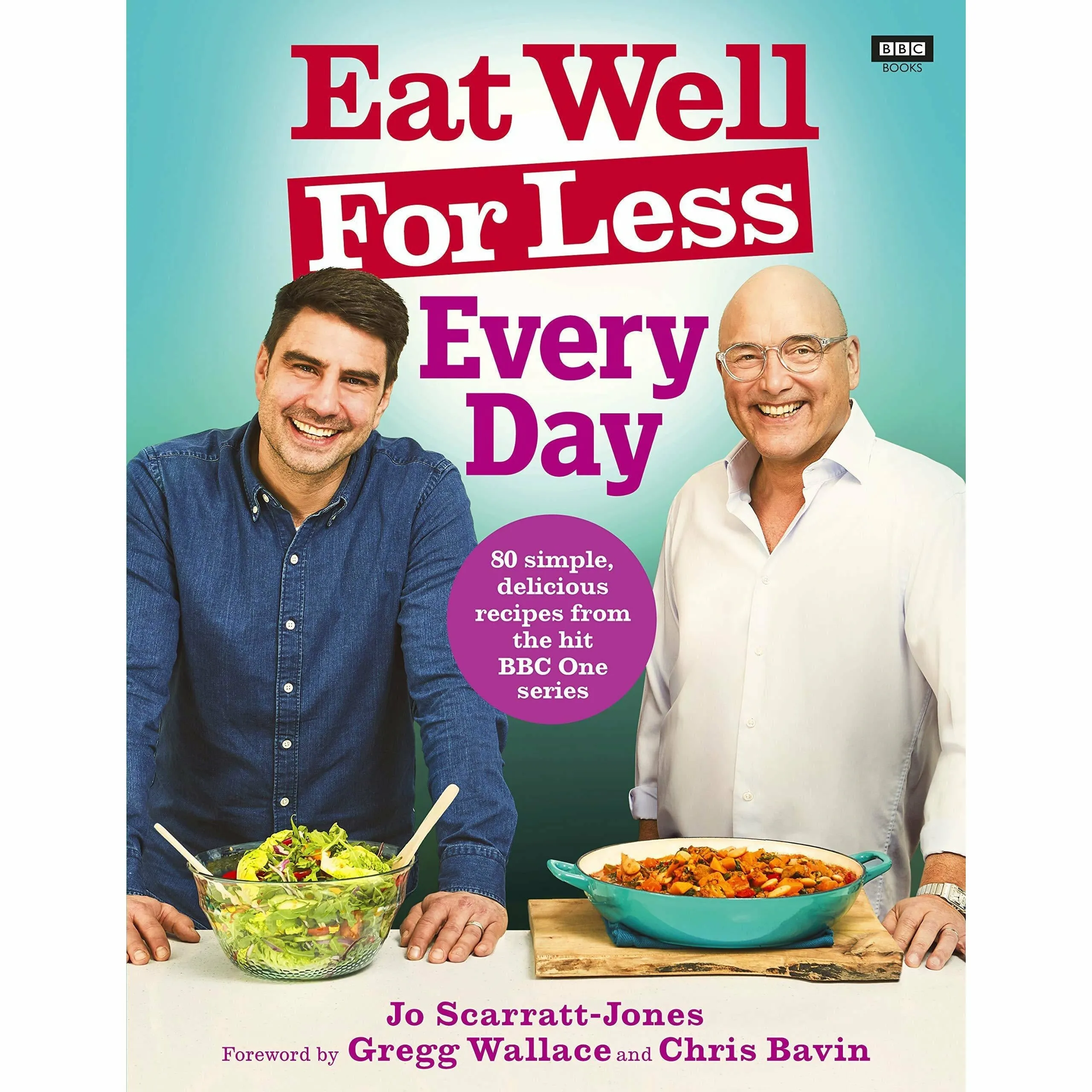 Eat Well For Less Everyday, Quick and Easy Meals, Super Easy One Pound Family Meals, 5 Simple Ingredients 4 Books Collection Set