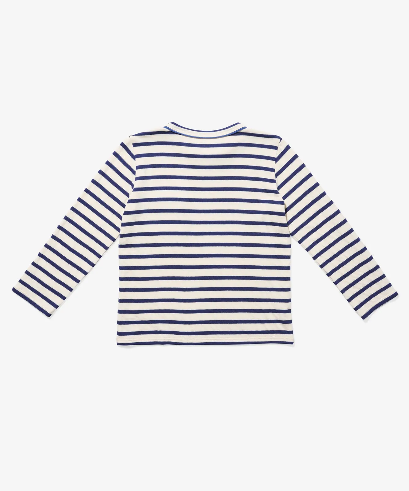 Edward T-Shirt, Navy Stripe