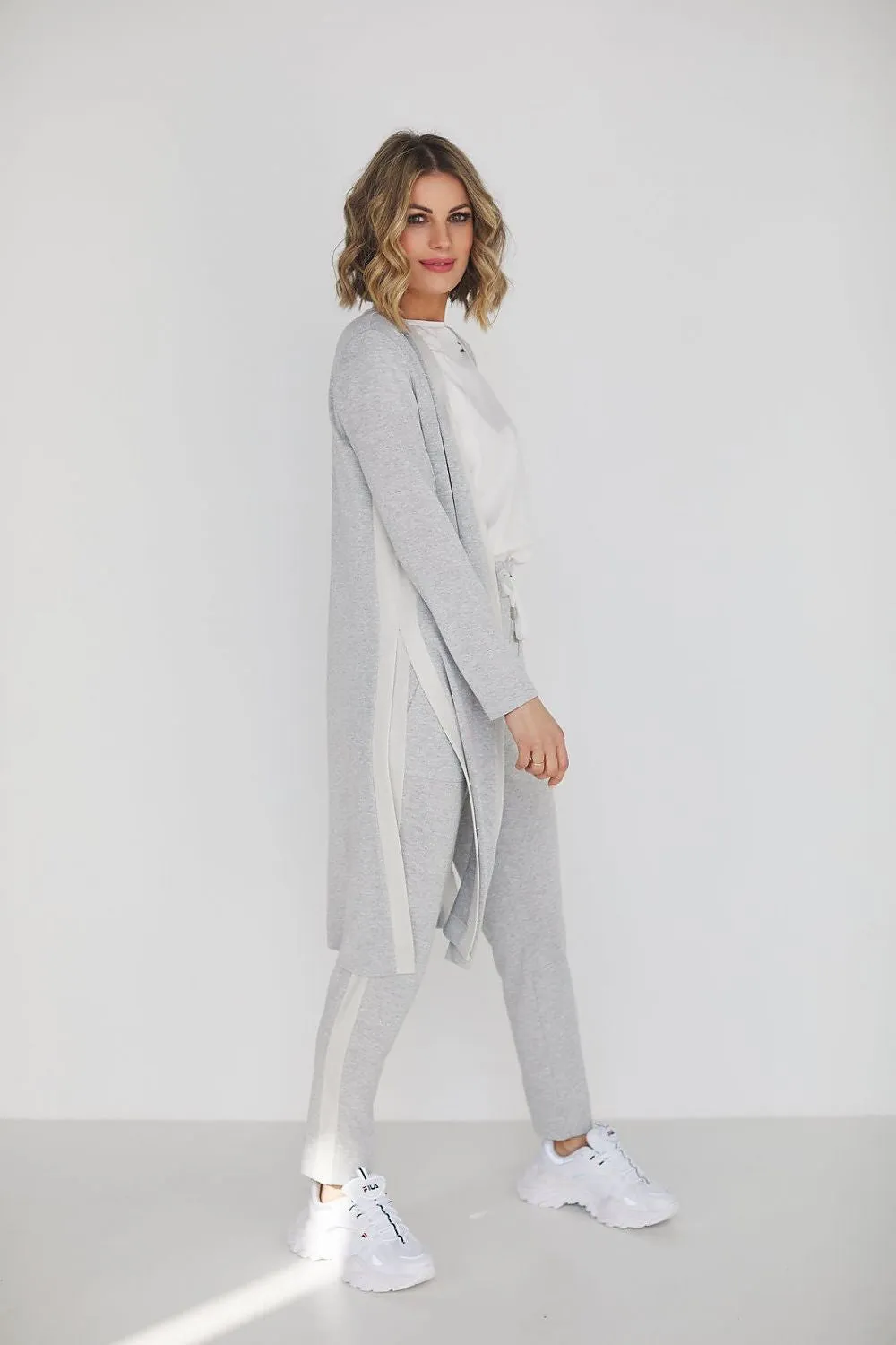 Elegant High-Waist Viscose Set
