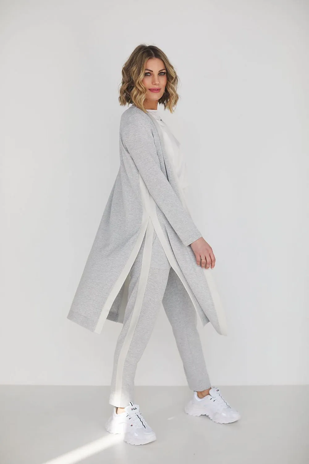 Elegant High-Waist Viscose Set