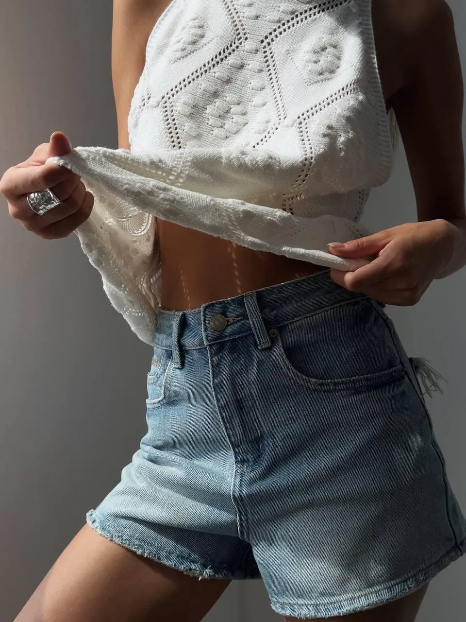 Elegant Knit Blouse