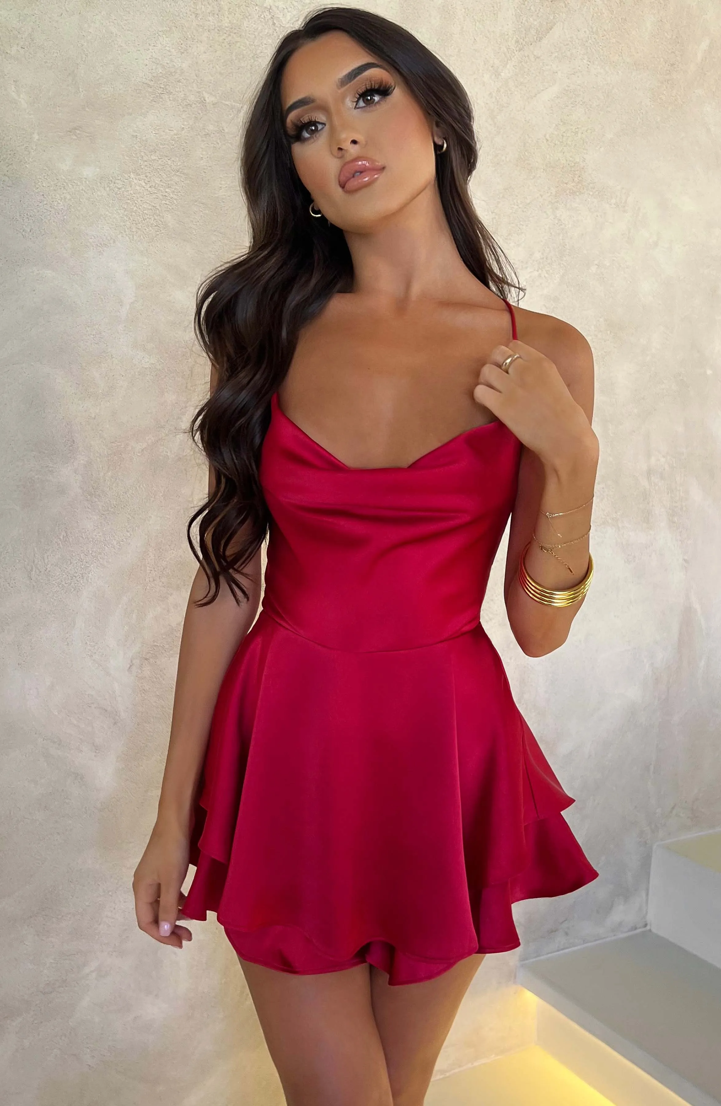 Elegant Mini Dress -  Playsuit