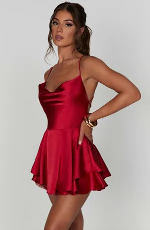Elegant Mini Dress -  Playsuit
