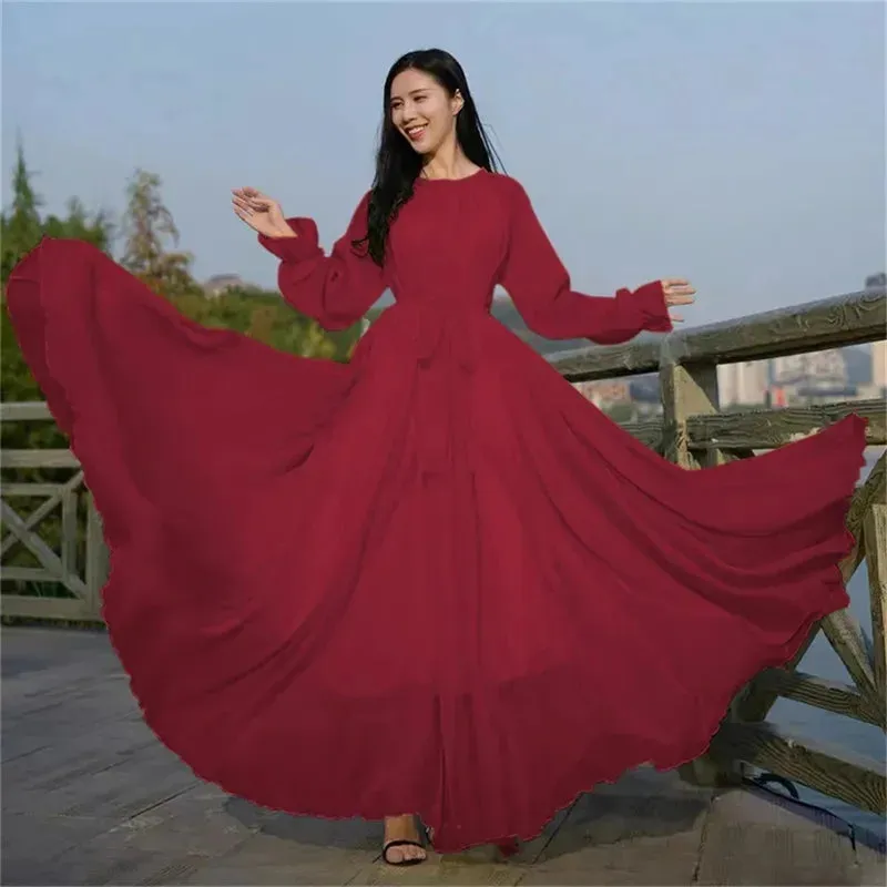 Elegant timeless maxi dress, classic Maxi Dress Women's