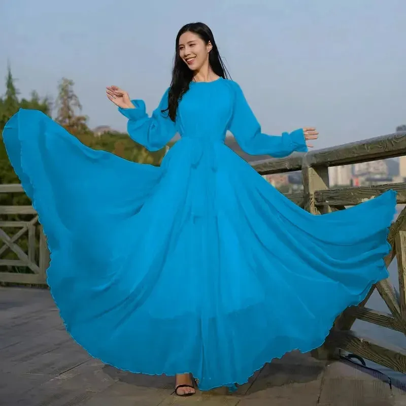Elegant timeless maxi dress, classic Maxi Dress Women's
