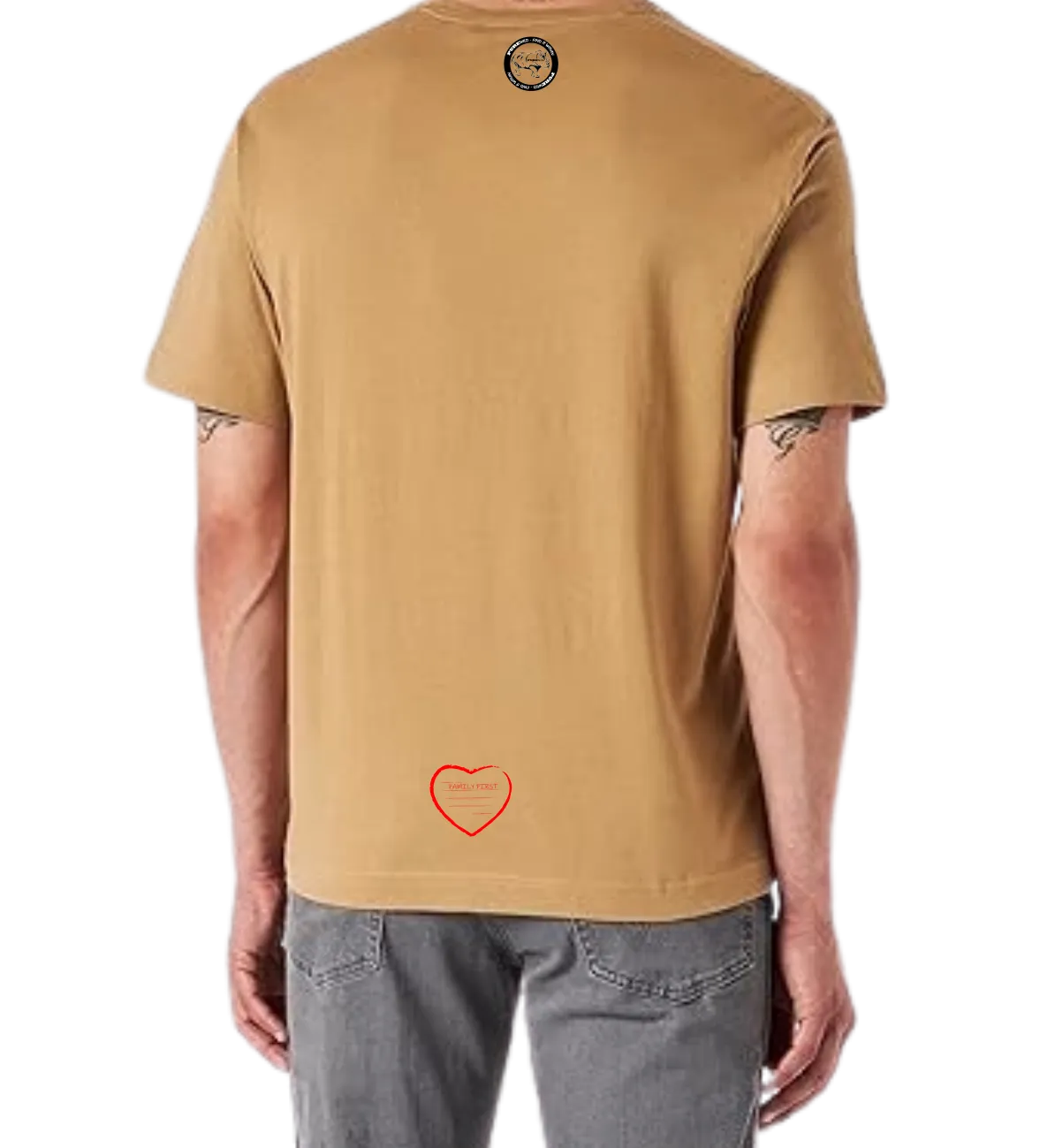 Elephant Family T-Shirt For A Real Man