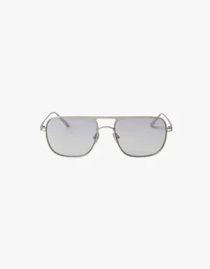 Elisa Johnson Jane Metal Sunglasses in Silver Metal