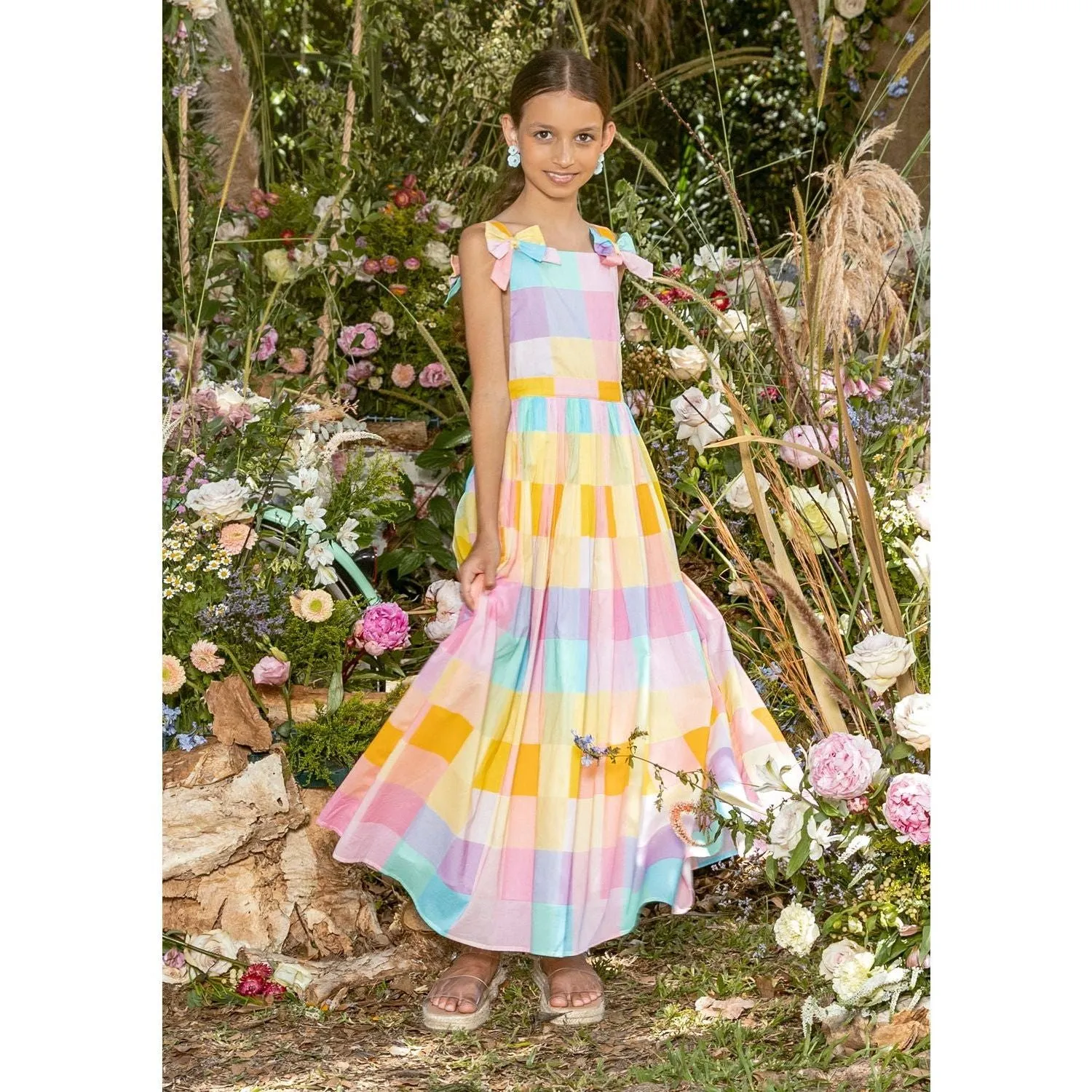 Elise Gingham Dress
