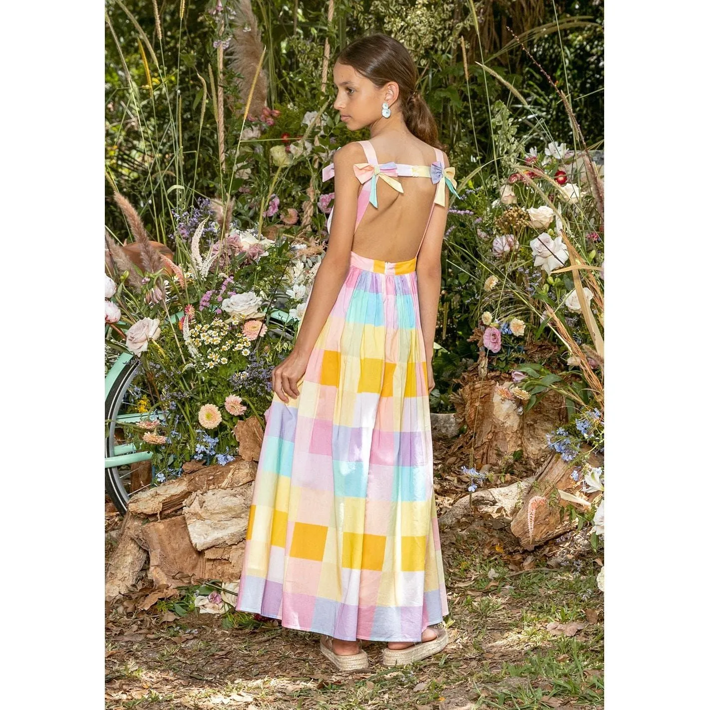 Elise Gingham Dress